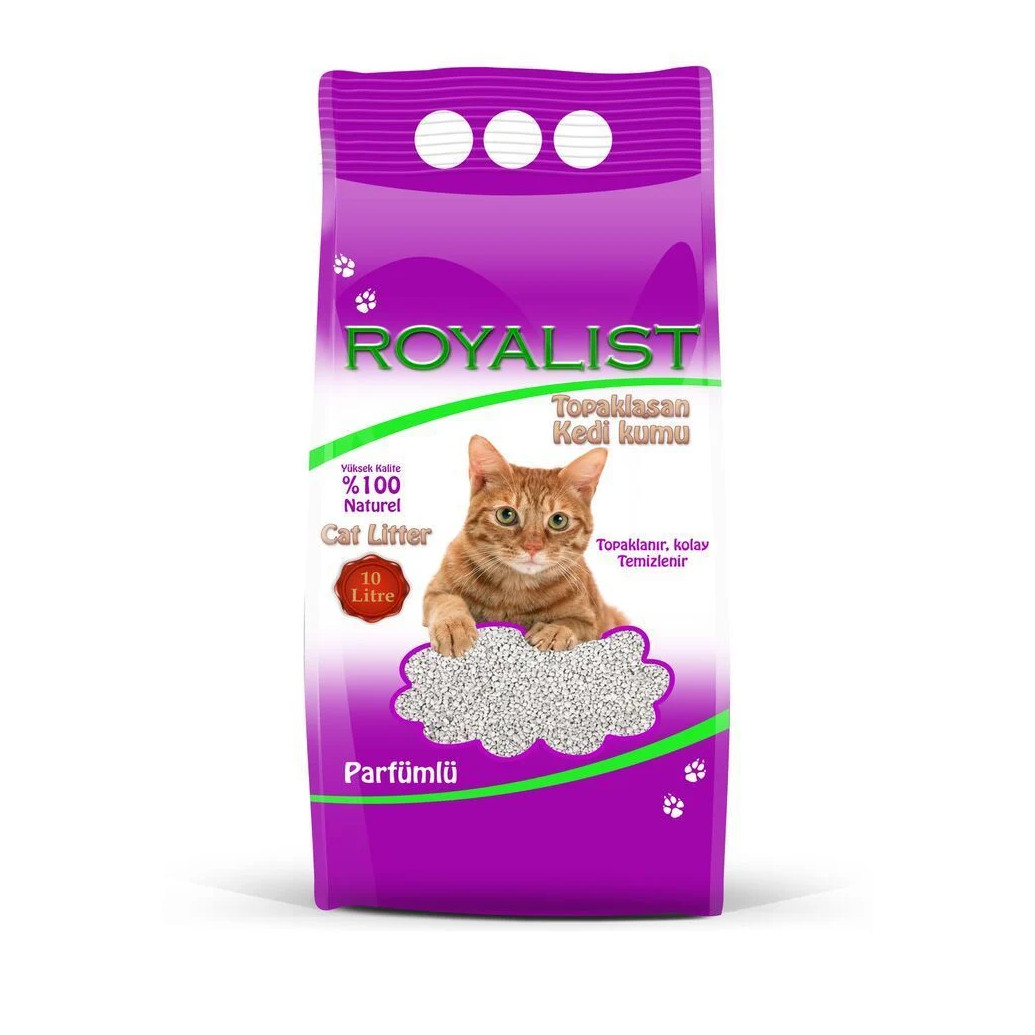 Royalist Parfümlü Bentonit Kedi Kumu 10 lt.