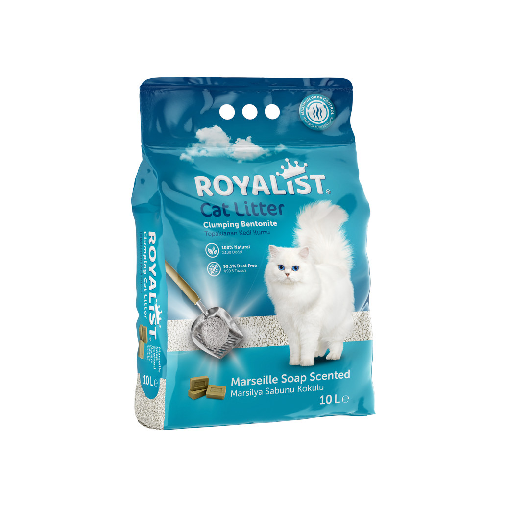 Royalist Marsilya Sabunlu Kedi Kumu 10 Lt.