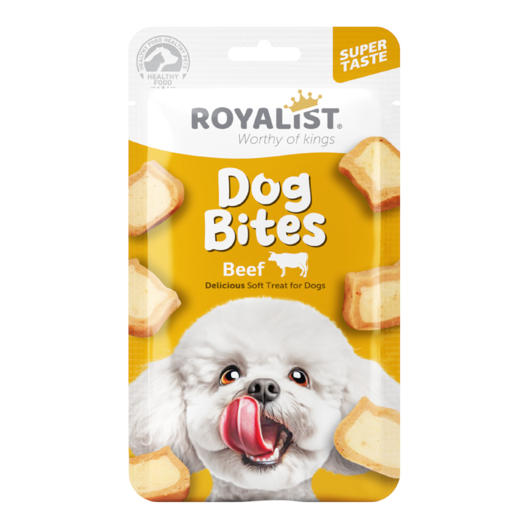 Royalist Dog Soft Bites Beef 6 X 35 GR