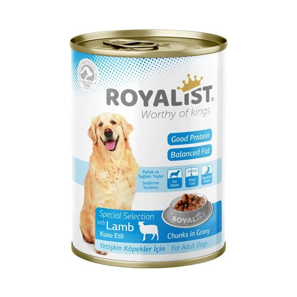 Royalist Kuzulu Yetişkin Köpek Konserve 12 X 400 Gr