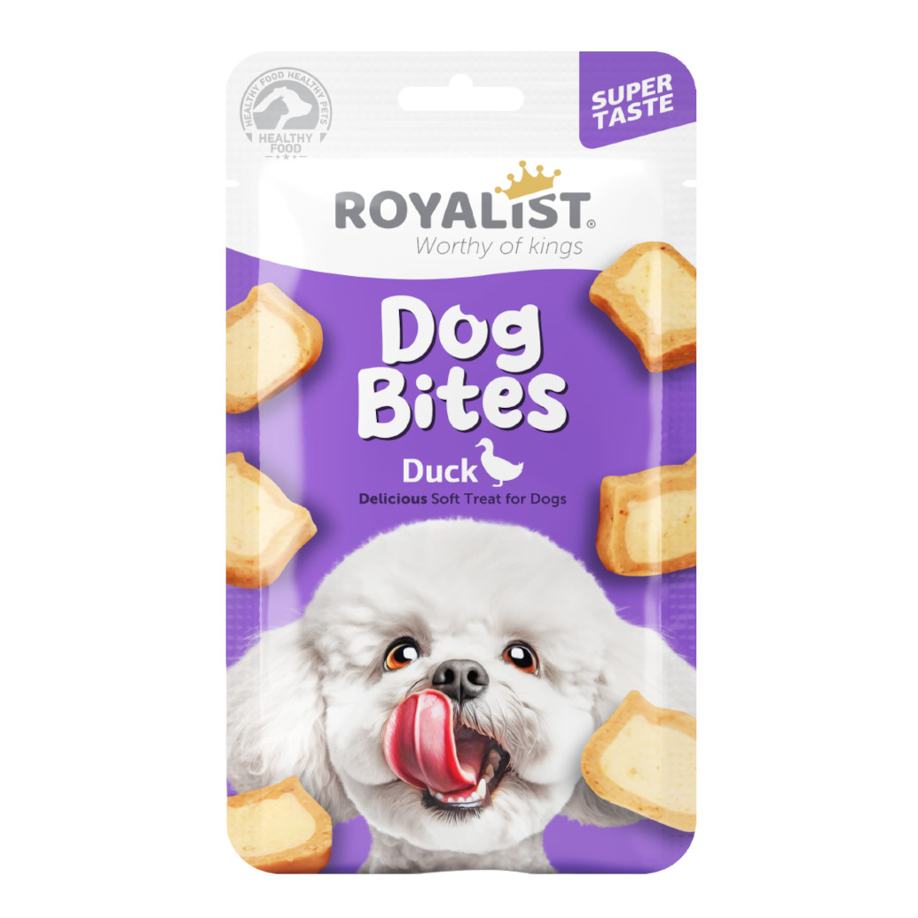 Royalist Meat Paste Dog Duck & Carrot & Peas 6 X 90 GR