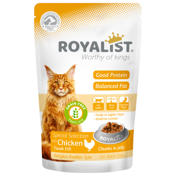 Royalist Tavuklu Pouch Konserve 12 X 85 GR