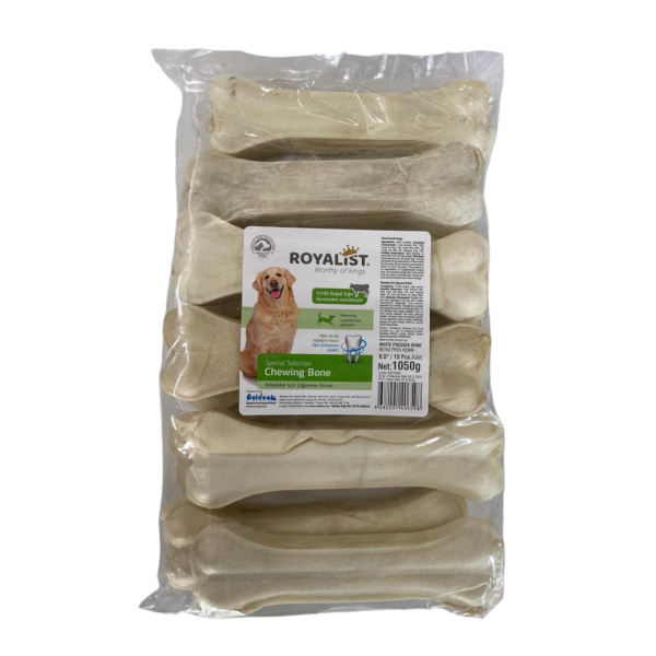 Royalist İthal Beyaz Pres Kemik 8.5'' (22 Cm) 6 Adet