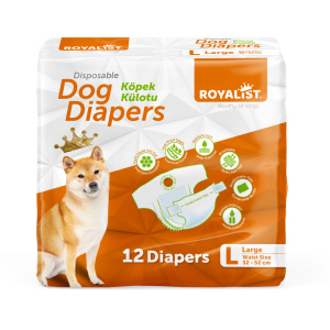 Royalist Köpek Külotu Large 12'Li