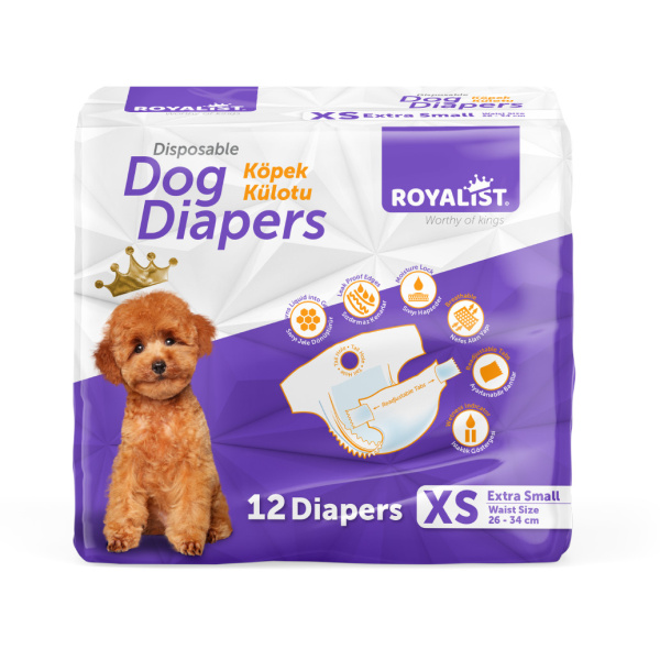 Royalist Köpek Külotu XS 12'Li